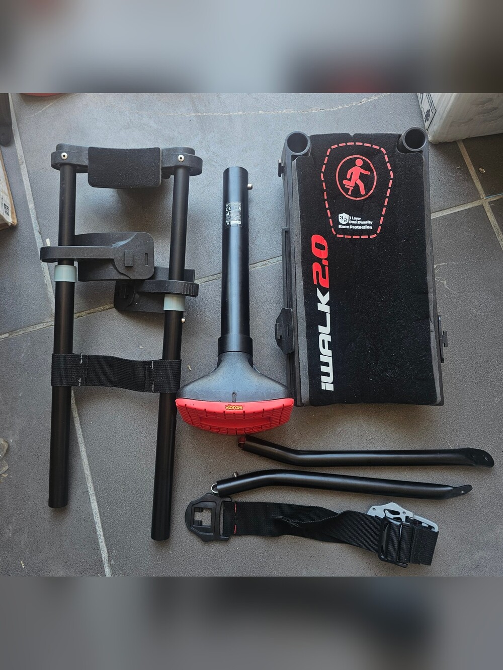 iWALK 2.0 Hands-Free Knee Crutch Mobility Aid Open Box